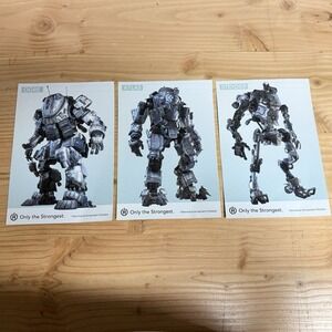 Titanfall Hammond Robotics Ogre Atlas Stryder Promo Print Set Of 3